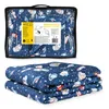 4FIZJO Gewichtsdecke Kinder, 4 kg, 100x150 cm, Glasperlen Produktbild-Vorschau 1