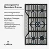 Klarstein Turbocast Gaskochfeld - 5-Brenner Edelstahl 304, Produktbild-Vorschau 3