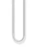 A silver chain necklace is shown against a white background. Produktbild-Vorschau