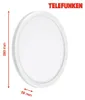 LED Außenwandleuchte Außenleuchte IP44 4000K 15W Ø28cm Weiß Produktbild-Vorschau 8