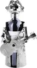 BRUBAKER Flaschenhalter Rockstar Guitarre Metall Skulptur Produktbild-Vorschau 4