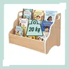 Relaxdays Kinderboekenrek, draagbare tafelorganizer, Productafbeelding-voorbeeld 7