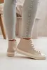 Damen Isolierte Sneakers Aus Eko Leder Beige Big Star Produktbild-Vorschau 6