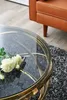 SalesFever Couchtisch Ø 80 cm | Tischplatte Sicherheitsglas Produktbild-Vorschau 14