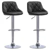Barhocker 2er Set Drehbare Barstuhl Küchenhocker aus Produktbild-Vorschau 1
