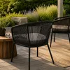 Gartenstuhl Lounge Stuhl 2er Set Gartensessel Rope Produktbild-Vorschau 5