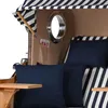 Strandkorb-Set - bene living - Ammersee Teak - PE grau - Produktbild-Vorschau 12