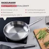Fackelmann Bratpfanne Ovalgriff Ø 24 cm aus Edelstahl  Produktbild-Vorschau 3