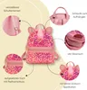 Kinderrucksack Glitzer Pailletten Mädchen, Produktbild-Vorschau 6