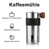Handkaffeemühlen, Kaffeemühle Manuell,Keramikmahlwerk mit Produktbild-Vorschau 6