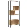 vidaXL Knihovna 5 polic Dub Sonoma 76x33x188,5 cm Materiál Náhled obrázku produktu 1
