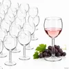 60x Ballon Weingläser 250ml Wasserglas Rotweinkelch Produktbild-Vorschau 1