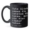 Mr. & Mrs. Panda Bürotasse Gute Eltern essen die... - Produktbild-Vorschau 2