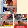 ramo adesivo airfit a 45 gradi, DN 200/160 in PVC-U Anteprima dell’immagine prodotto 2