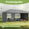 LARS360 Faltpavillon 3x6 m wasserdicht UV-Schutz mit 6 Produktbild-Vorschau 2
