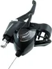 A black Shimano Tourney ST-EF41 shifter for a bicycle. Anteprima dell’immagine prodotto
