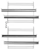 Haltegitter Set Gorenje AC103 640248 mit Teleskopauszug Produktbild-Vorschau 2