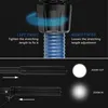 LED Zoom Taschenlampe mit USB-Aufladung, 3 Lichtmodi, IPX4 Produktbild-Vorschau 6
