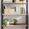 vidaXL Wandregal 100x60x2 cm Massivholz Eiche Unbehandelt Produktbild-Vorschau 2