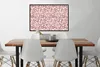 MuchoWow® Gerahmtes Poster Panther Druck - Rosa - Luxus Produktbild-Vorschau 2