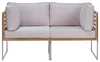 home24 Loungesofa - 2-teilig - Webstoff / Teak Massiv Produktbild-Vorschau 9