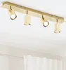 BELIANI Lampa sufitowa złota metalowa 70 cm 4-punktowa Podgląd zdjęcia produktu 2
