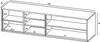 A technical drawing with dimensions of a TV cabinet. Produktbild-Vorschau