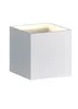 LED-Wandleuchte - weiß - Metall - 10 x 10 cm Produktbild-Vorschau 1