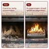 CASABEL Pellet- & Houtkorrelbrander, 30cm, 5kg, Dik Ruw Productafbeelding-voorbeeld 7