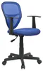 Schreibtischstuhl Kinder STUDIO ergonomisch, Blau - Produktbild-Vorschau 6