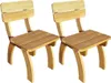 Chaises de jardin 2 pcs. Bois de pin imprégné Voir les images du produit 1