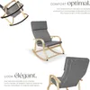 Fauteuil à bascule Roca - gris clair Voir les images du produit 3