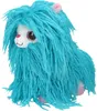 A plush toy alpaca with shaggy blue fur. Produktbild-Vorschau