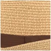 Knautschbarer Borten-Trilby Strohhut von Hut-Breiter in beige Voir les images du produit