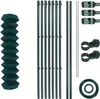 Maschendrahtzaun Set 1,5x15 m Komplettset Gartenzaunset Produktbild-Vorschau 1