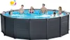 INTEX 26384GS Frame Pool 478x124cm Graphit Set Produktbild-Vorschau 16