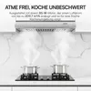 Heinner CH-201SS Unterbau-Dunstabzugshaube 60 cm, 209,7 Produktbild-Vorschau 4
