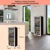 Klarstein Weinkühlschrank, 2 Zonen Getränkekühlschrank Produktbild-Vorschau 6