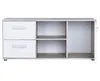 Lowboard Fernsehtisch Bente (B/H/T): 114/51/39 cm Weiß / Produktbild-Vorschau 7