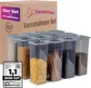 Parpalinam Vorratsdosen Set 2,1L 12teilig mit Aufklebern Produktbild-Vorschau 1