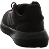 A black Adidas running shoe is shown from the side and back. Podgląd zdjęcia produktu