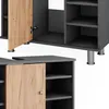 Toaletní stolek pro umyvadlo Vicco Fynn Antracit/zlatý dub Náhled obrázku produktu 6