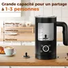 Mousseur à lait YASHE 4-en-1 noir, 500 W, 300 ml Voir les images du produit 2