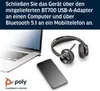 Poly Voyager Focus 2 UC - Headset - On-Ear - Bluetooth Produktbild-Vorschau 15