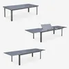 sweeek - Ausziehbare Gartengarnitur - Odenton - 235/335 cm Produktbild-Vorschau 4