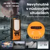 Extralink núdzové rádio AM/FM, solárne a ručné, powerbank Náhľad obrázku produktu 5
