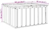 vidaXL Zahradní úložný box černý 101 x 82 x 50 cm ocelový Náhled obrázku produktu 7