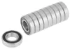 10x 6901-2RS Kugellager, doppelt abgedichtet, 12x24x6 mm Produktbild-Vorschau