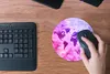 MuchoWow® Mauspad Mousepad Weltkarte - Zeitungen - Farben Produktbild-Vorschau 4