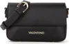 A black Valentino bodybag with a gold buckle and gold Valentino logo on the front. Produktbild-Vorschau